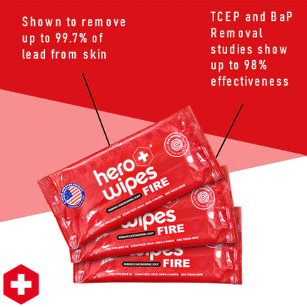 Hero Wipes Extra Large Body Wipes Individual Wrapped 120/Case