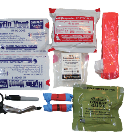 Basic Level Bleeding Control Kit EMS Equipment