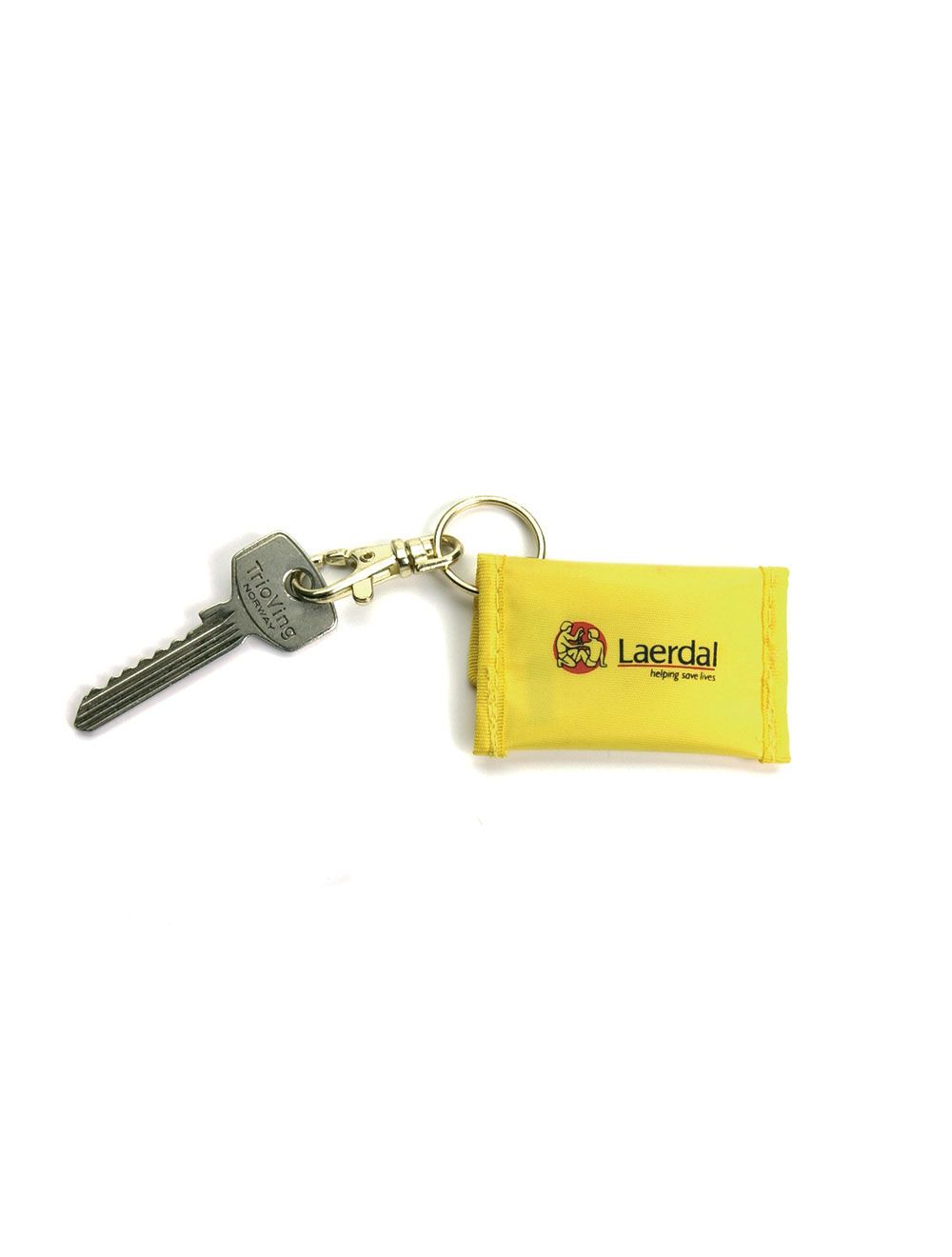 Laerdal® Face Shield CPR Barrier Key Rings- Yellow