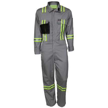 MCR Safety SBC2031 Summit Breeze 7 oz Cotton Reflective FR Coveralls