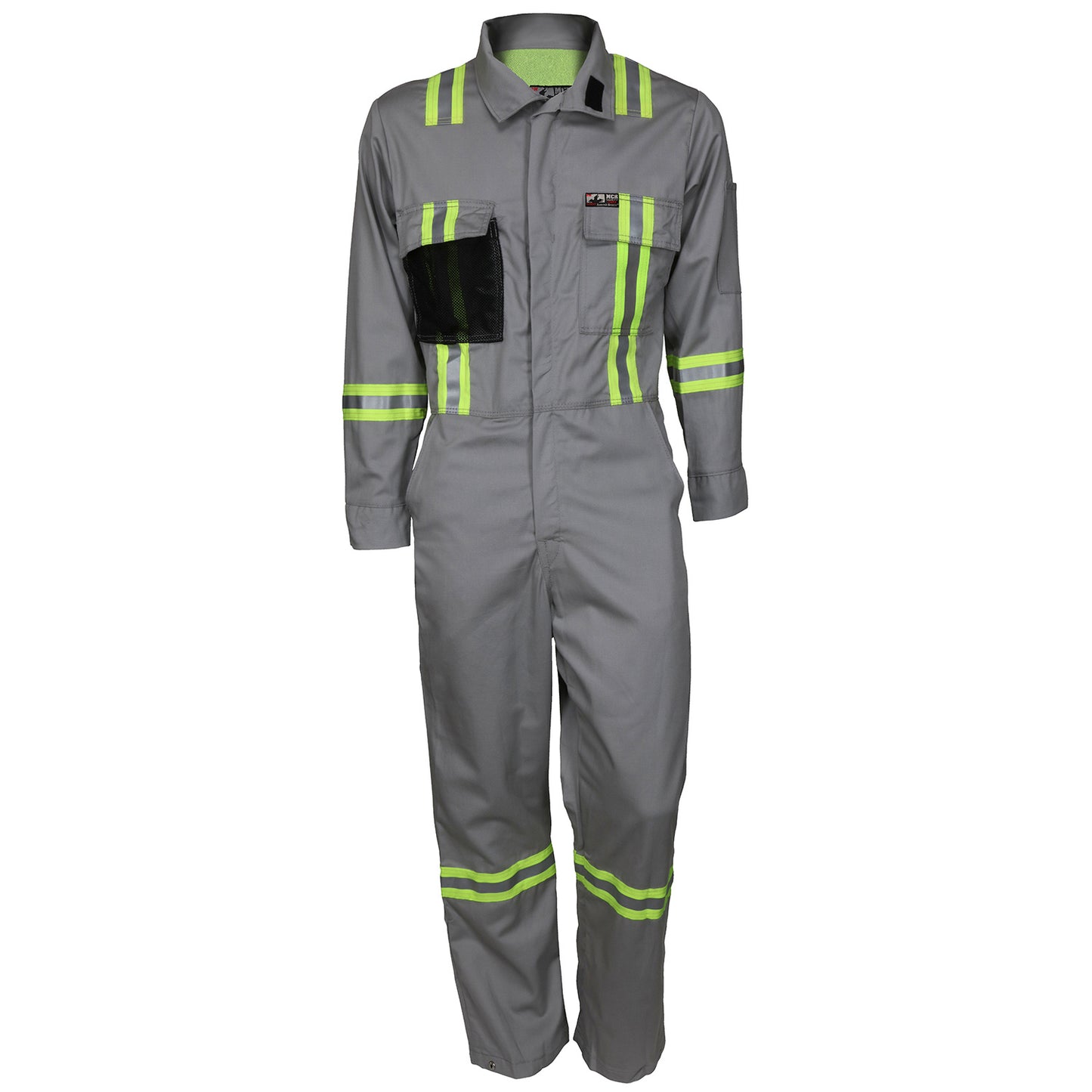 MCR Safety SBC2031 Summit Breeze 7 oz Cotton Reflective FR Coveralls