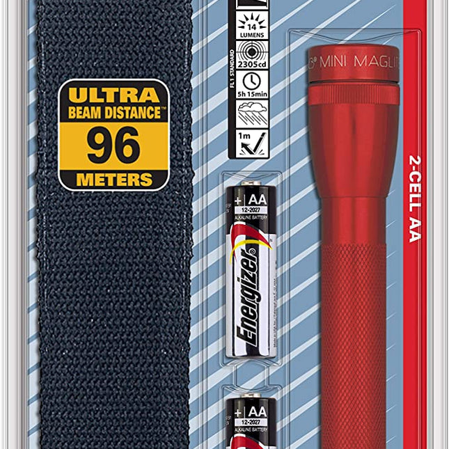Mini MagLite Red