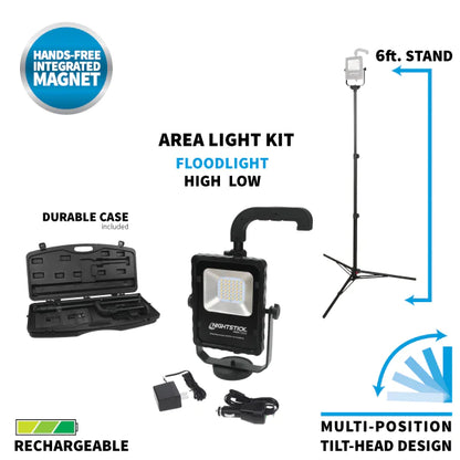 RECHARGEABLE LED SCENE LIGHT KIT