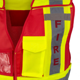 Full Source PSV-FIRE Type P Class 2 Public Safety Vest- Fire
