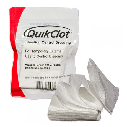 QuikClot® Bleeding Control Z-fold Dressing