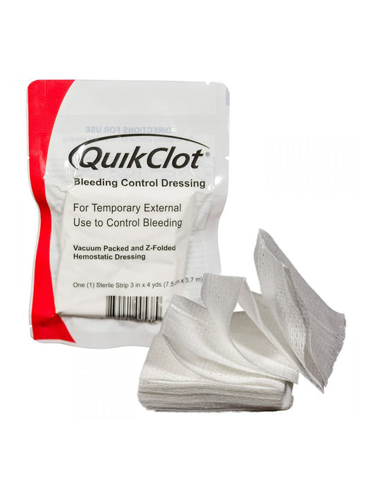 QuikClot® Bleeding Control Z-fold Dressing