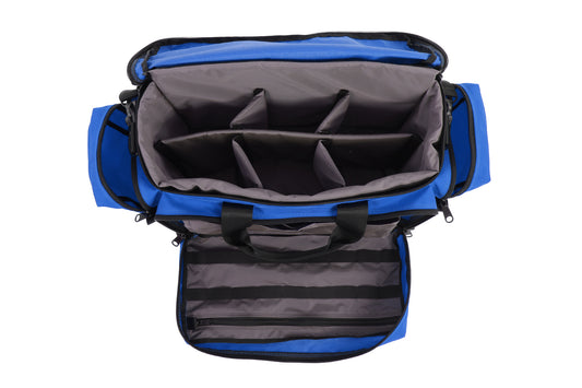 Pacific Coast Intermediate II Trauma Bag With Padded Insert-Blue