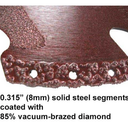 14-inch Diameter, 1 in arbor Fire Rescue Safety Blade