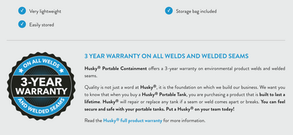 Features and 3-Year Warranty