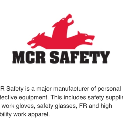 MCR Safety Products
