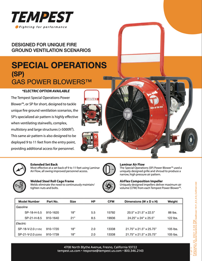 Special Operations Power Blower
