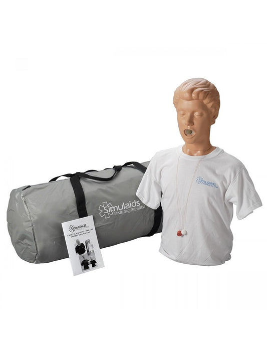 Simulaids® Adult Choking Manikin with Carry Bag