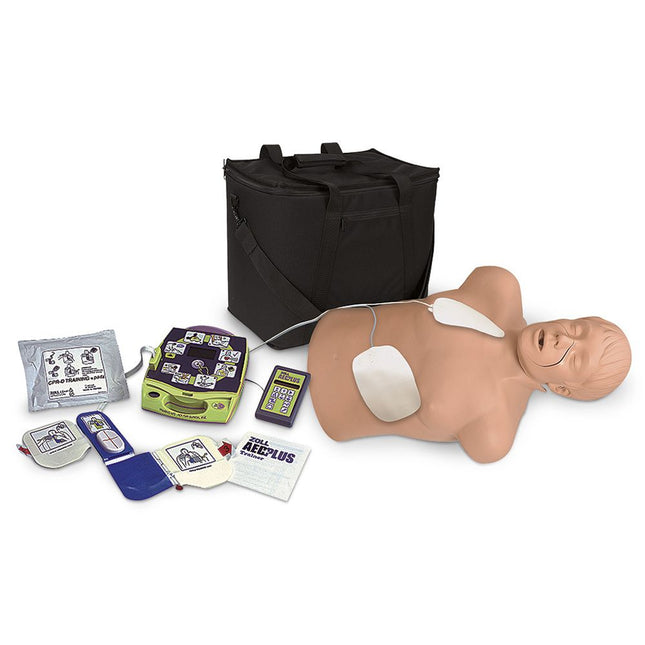 Simulaids® ZOLL® AED Trainer Package with Brad CPR Manikin