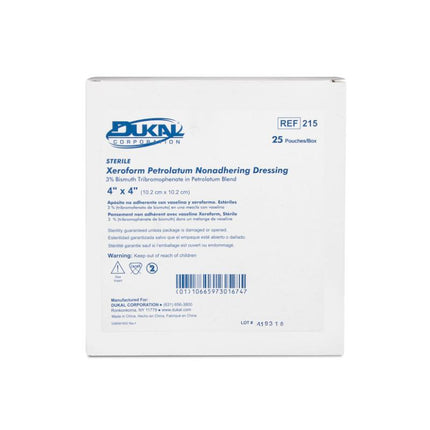 Xeroform Dressing 4" x 4"