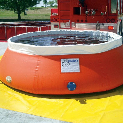 Self-Supporting Frameless Portable Water Tanks