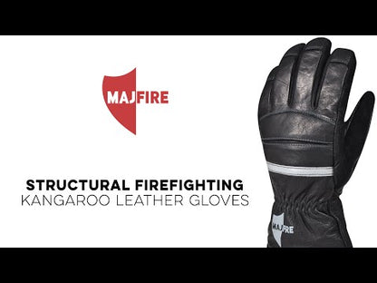 MFA72 Structural Firefighting Gloves Kangaroo Leather- Gauntlet