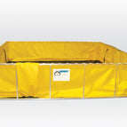 1450 Gallon 30 OZ Vinyl Leading Edge Tank w/ Steel Frame