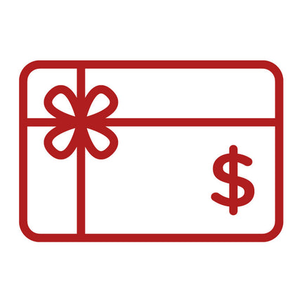 Fire and EMS Gift Card-Red