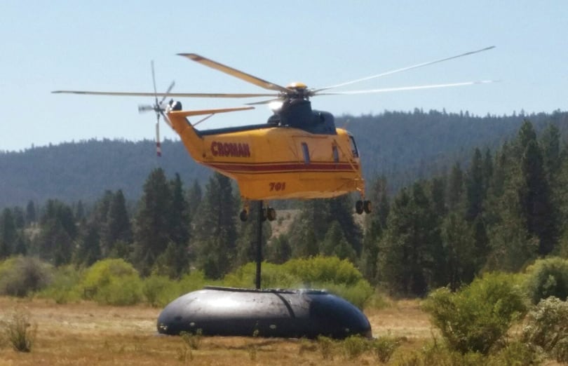 Self-Supporting Frameless Portable Water Tanks